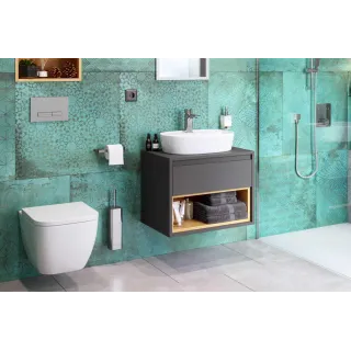 Excellent Keria Q bateria umywalkowa stojąca , chrom AREX.2011CR