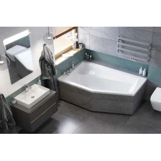 Excellent Keria Q bateria umywalkowa stojąca , chrom AREX.2011CR