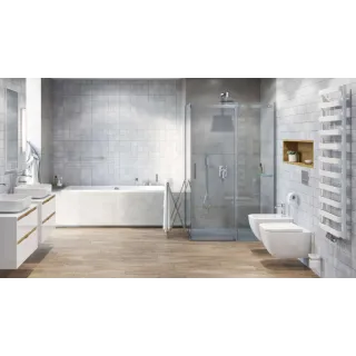 Excellent Keria bateria prysznicowa ścienna, chrom AREX.2008CR