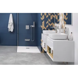 Excellent Keria Q bateria umywalkowa stojąca wysoka, chrom AREX.2012CR