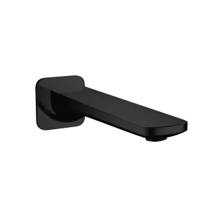 Excellent Keria wylewka wannowa ścienna, czarny mat...