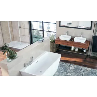 Excellent Keria bateria umywalkowa stojąca wysoka, chrom AREX.2002CR