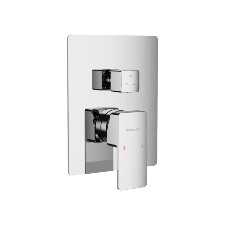 Excellent Keria bateria prysznicowo-wannowa podtynkowa 3 funkcyjna, chrom AREX.2047CR