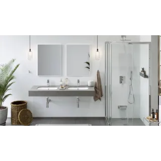 Excellent Keria bateria prysznicowo-wannowa podtynkowa 3 funkcyjna, chrom AREX.2047CR