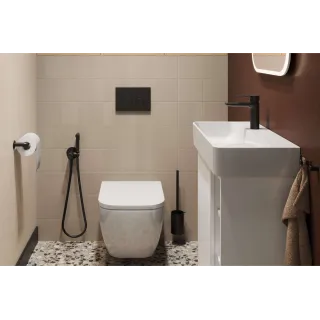 Excellent Clever 2.0 bateria umywalkowa stojąca, czarny soft AREX.4101BS