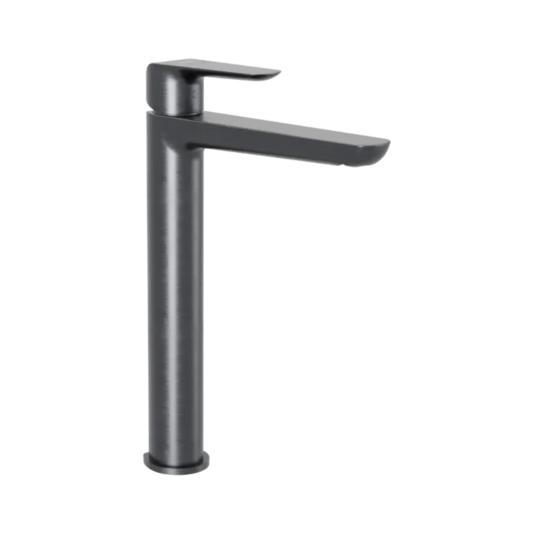 Excellent Clever 2.0 bateria umywalkowa stojąca wysoka, grafit szczotkowany AREX.4102AB