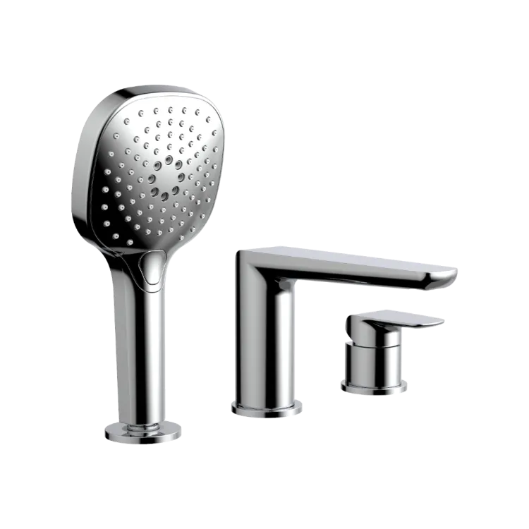 Excellent Clever 2.0 bateria wannowa 3-otworowa, chrom AREX.4134CR