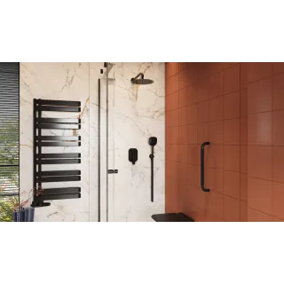 Excellent Clever 2.0 bateria prysznicowo-wannowa podtynkowa, czarny soft AREX.4145BS