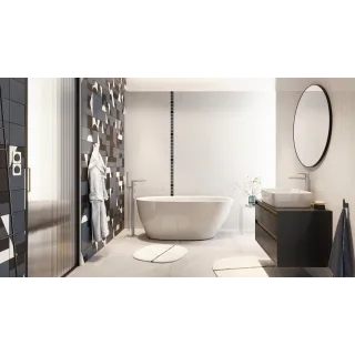 Excellent Clever 2.1 bateria wannowo wolnostojąca, chrom AREX.4155CR