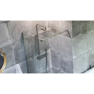 Excellent Krotos zestaw prysznicowy podtynkowy z deszczownicą 20x30 cm, termostatyczny, chrom AREX.8081CR