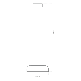 Lampa wisząca VETRO CLEAR 6W ML1044