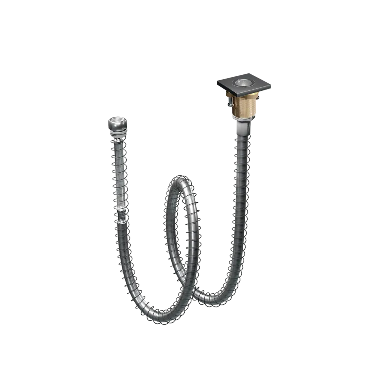 Excellent Dry Box zestaw wannowy, kwadratowy chrom AREX.SET.060CR