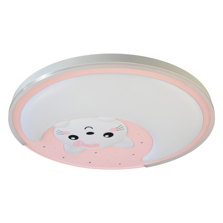 Plafon MOONCAT PINK 34W LED ML1059