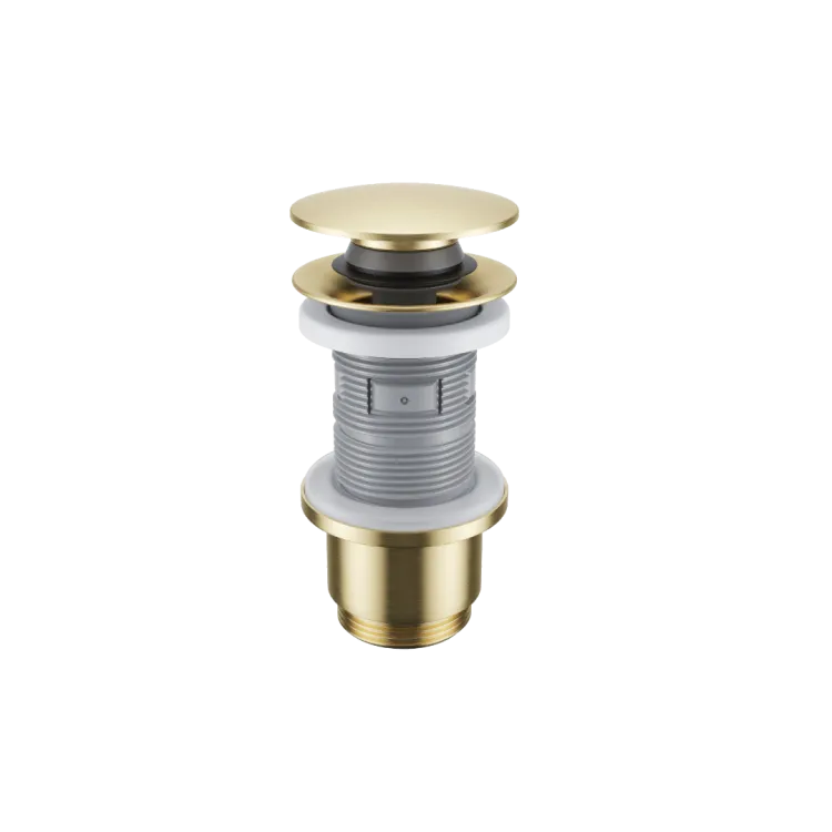 Excellent Korek klik-klak umywalkowo-bidetowy, złoty szczotkowany ARIN.1485.01GB