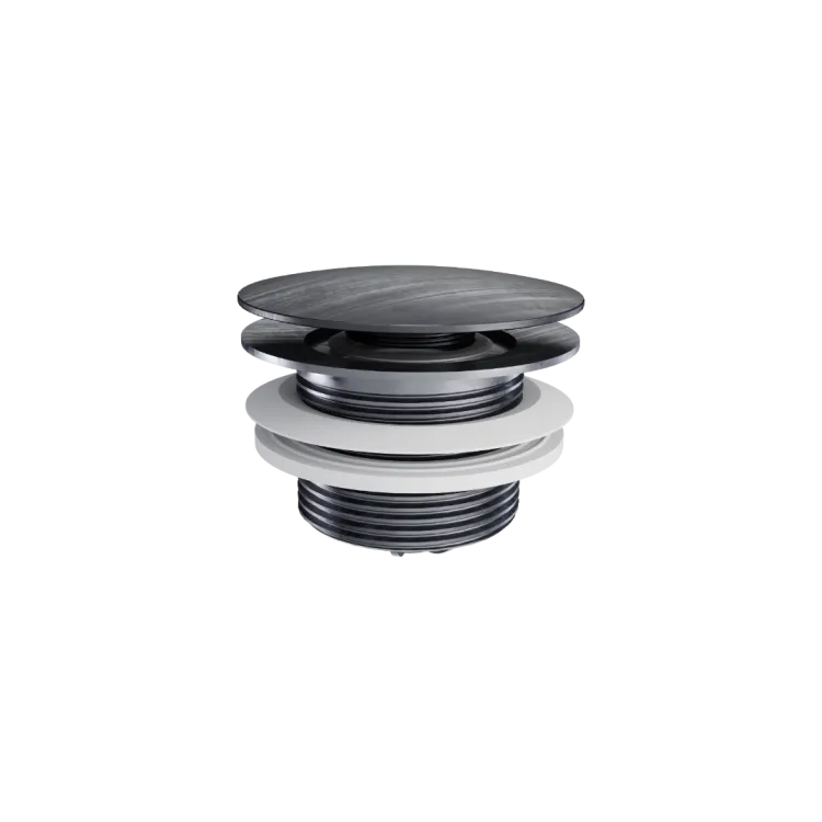 Excellent Korek klik-klak do wanien wolnostojących czyszczony od góry, grafit szczotkowany ARIN.3485.01AB