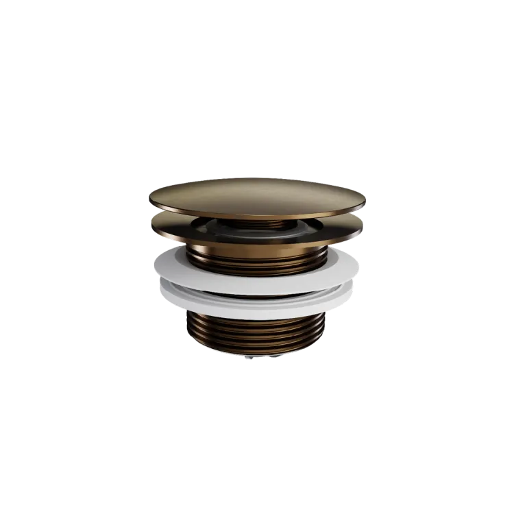 Excellent Korek klik-klak do wanien wolnostojących czyszczony od góry, miedziany szczotkowany ARIN.3485.01CB