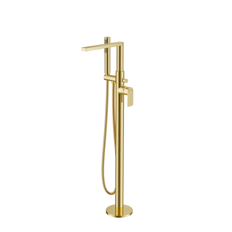 Excellent Glad bateria wannowo-prysznicowa wolnostojca, złoty połysk ARNL.1155GL