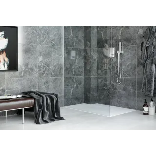 Excellent Lavano brodzik kwadratowy 100x100 cm kompozytowy, biały BREX.1102.100.100.WHN