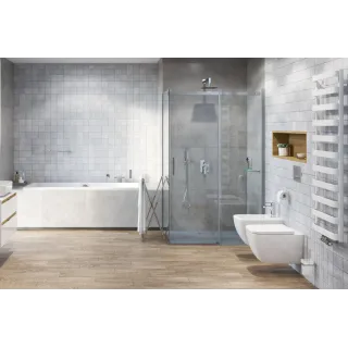 Excellent Lavano brodzik prostokątny 100x90 cm kompozytowy, beton BREX.1103.100.090.CON