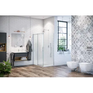 Excellent Zero brodzik kwadratowy 80x80 cm akrylowy, niski, biały BREX.1202.080.080.WHN