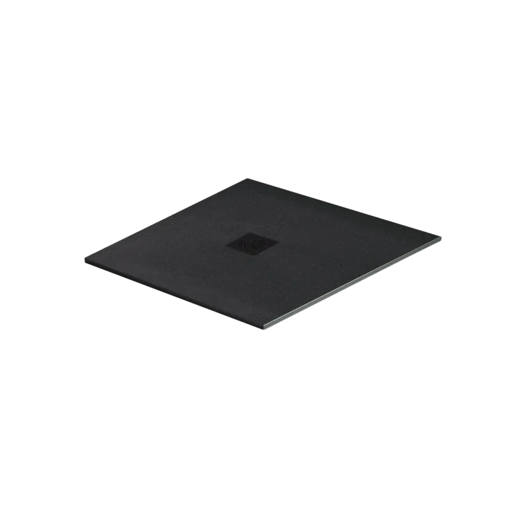Excellent Arda brodzik kwadratowy 90x90 cm kompozytowy, czarny BREX.1502.090.090.BLN
