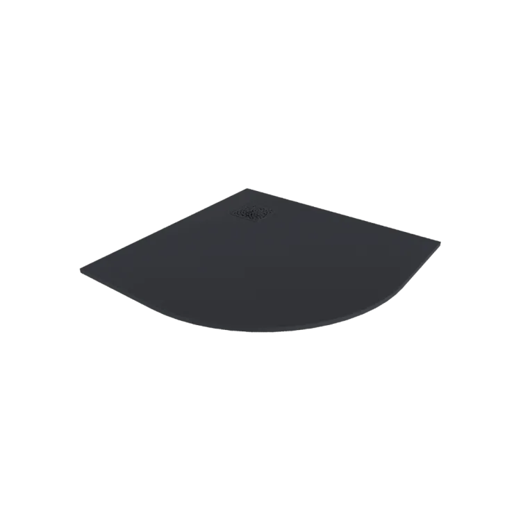 Excellent Arda brodzik półokrągły 90x90 cm kompozytowy, czarny BREX.1504.090.090.BLN