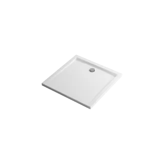 Excellent Forma brodzik kwadratowy 80x80 cm niski, biały...