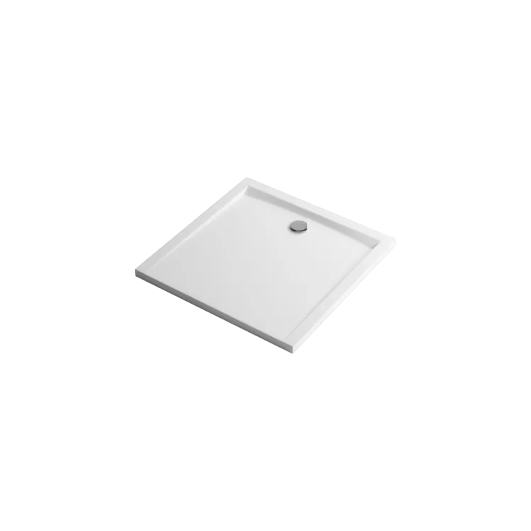 Excellent Forma brodzik kwadratowy 100x100 cm niski, biały połysk BREX.FOR10WHN