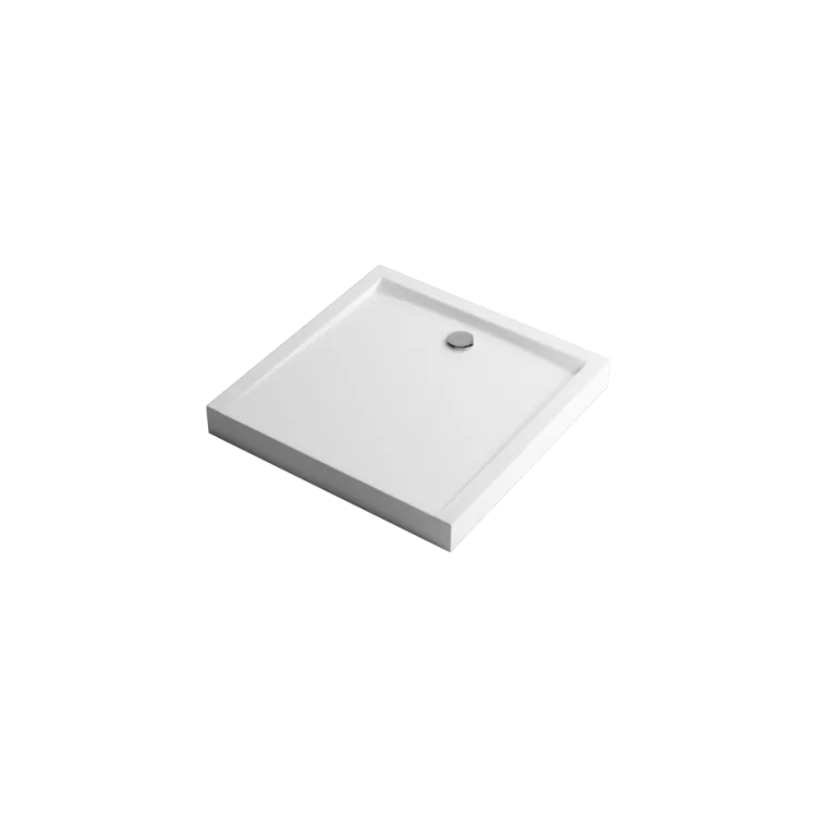 Excellent Forma Compact brodzik kwadratowy 100x100 cm wysoki, biały połysk BREX.FOR10WHC