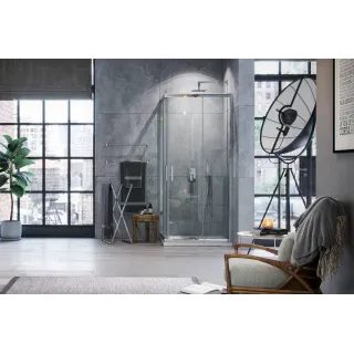 Excellent Forma brodzik kwadratowy 100x100 cm niski, biały połysk BREX.FOR10WHN