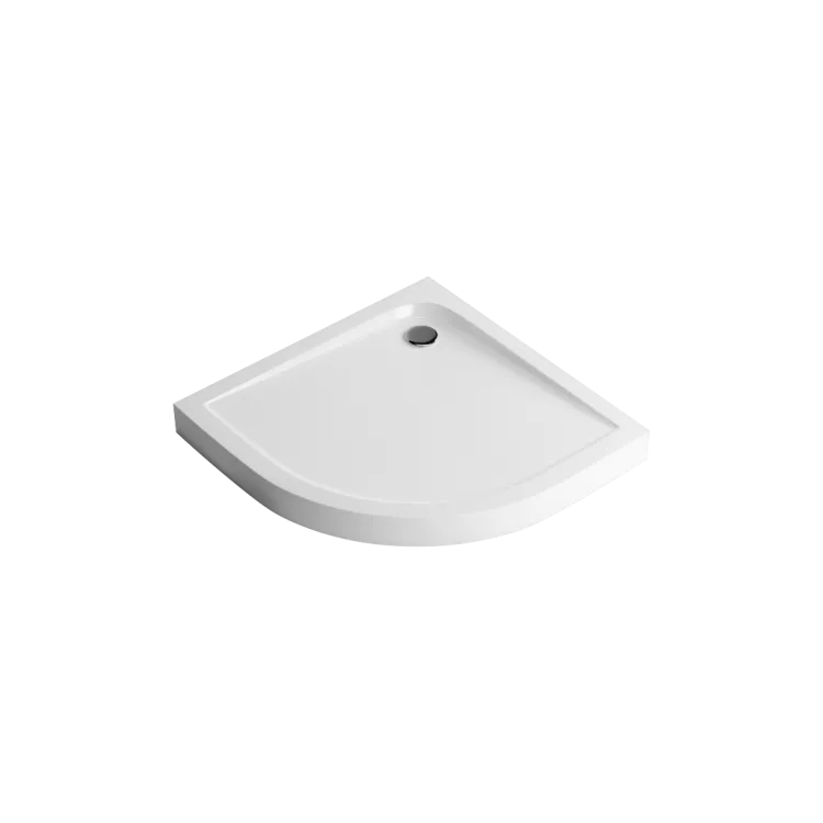 Excellent Sense Compact brodzik półokrągły 80x80 cm wysoki, biały połysk BREX.SEN08WHC