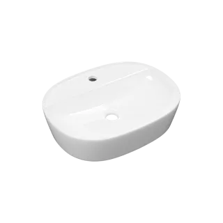 Actima Ronity 50S umywalka nablatowa 50x38 cm owalna z...