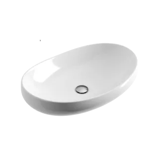 Actima Filina 2.0 umywalka nablatowa 63x42 cm owalna,...
