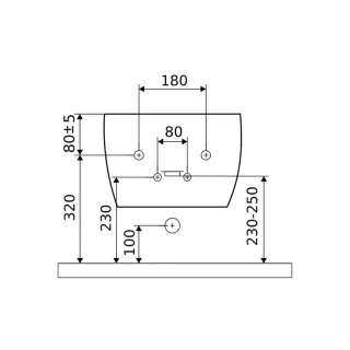 Excellent Doto D bidet wiszący, biały połysk CEEX.1506.537.WH