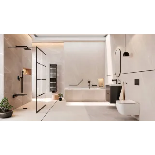 Excellent Doto S 49 miska WC 49 cm wisząca bezrantowa z deską wolnoopadającą, biały połysk CEEX.1609.495.WH