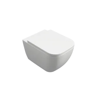 Excellent Ness miska WC 50 cm wisząca bezrantowa z deską...