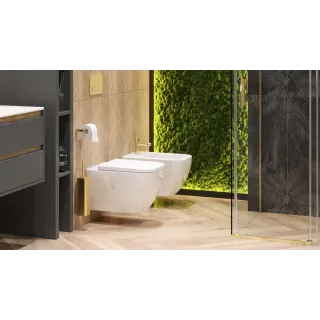 Excellent Riko uchwyt na papier, złoty połysk DOEX.1608GL