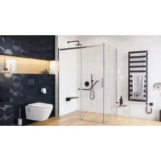 Excellent Hendi uchwyt łazienkowy kątowy 73 cm, czarny mat DOEX.1873BL