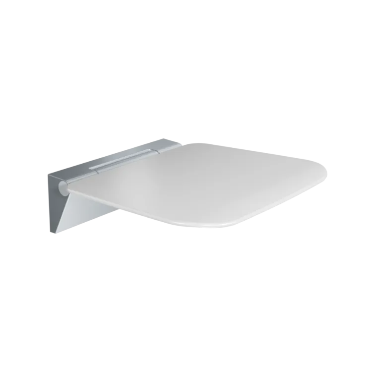 Excellent Seduro Premium siedzisko prysznicowe składane, wolnoopadające z powłoką antybakteryjną, biały DOEX.SP365.306.WH