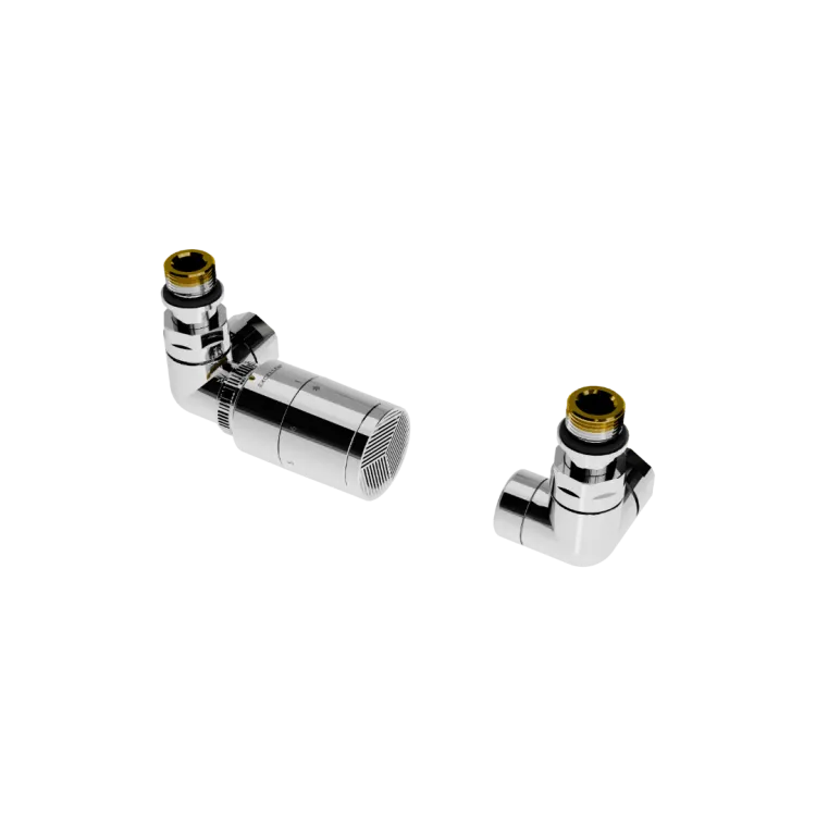 Excellent Caldo zestaw trójosiowy z głowicą termostatyczną, lewy, chrom GREX.CA20.L.TT.CR