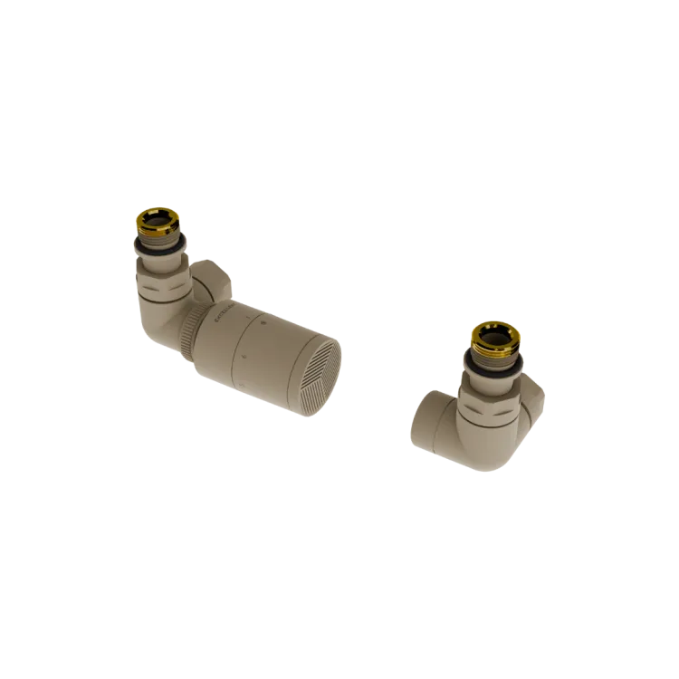 Excellent Caldo zestaw trójosiowy z głowicą termostatyczną, lewy, cappuccino GREX.CA20.L.TT.CA