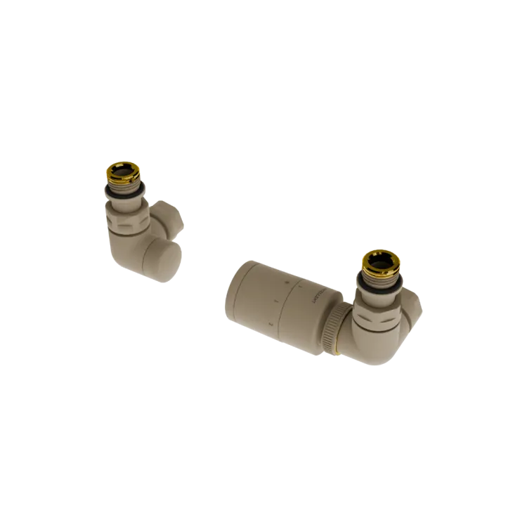 Excellent Caldo zestaw trójosiowy z głowicą termostatyczną, prawy, cappuccino GREX.CA20.P.TT.CA