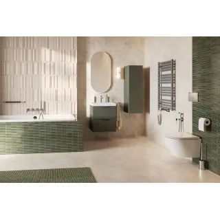 Excellent Caldo zestaw zintegrowany z głowicą termostatyczną, lewy, chrom GREX.CA50.L.ZT.CR