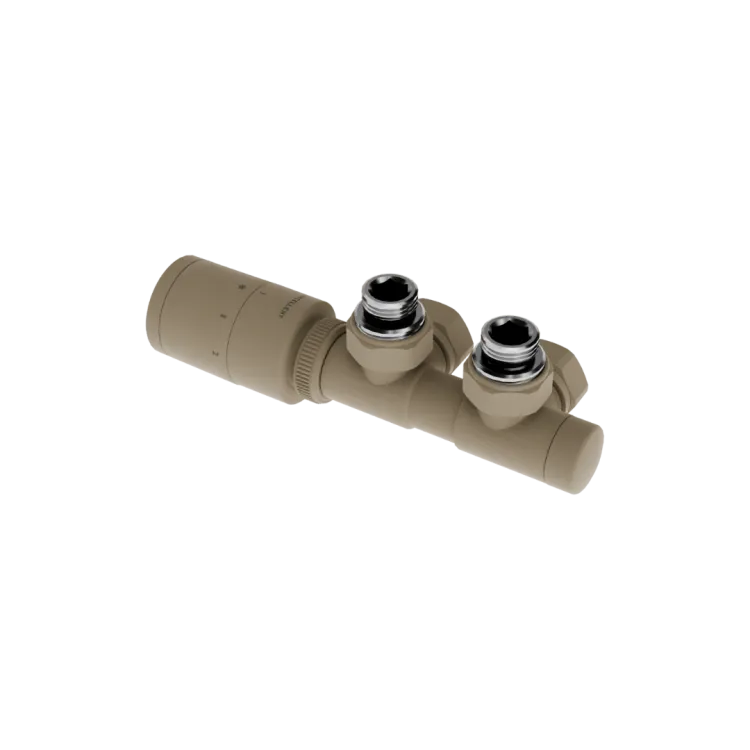 Excellent Caldo zestaw zintegrowany z głowicą termostatyczną, lewy, cappuccino GREX.CA50.L.ZT.CA