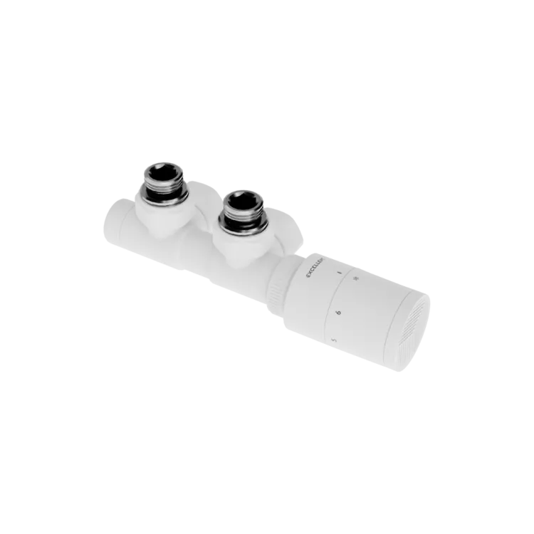 Excellent Caldo zestaw zintegrowany z głowicą termostatyczną, prawy, biały mat GREX.CA50.P.ZT.WH