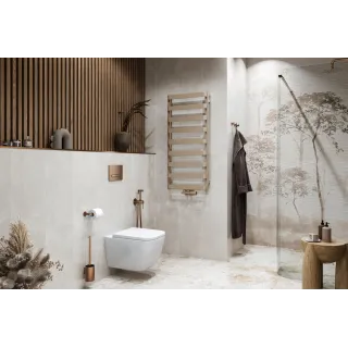 Excellent Caldo zestaw zintegrowany z głowicą termostatyczną, prawy, cappuccino GREX.CA50.P.ZT.CA