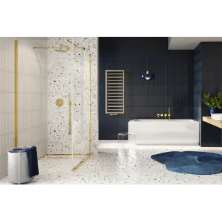 Excellent Caldo zestaw zintegrowany z głowicą termostatyczną, lewy, cappuccino GREX.CA50.L.ZT.CA