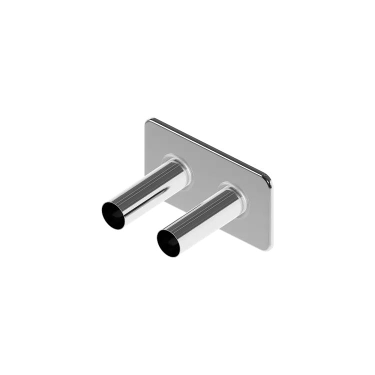 Excellent Caldo zestaw maskujący do zaworów grzejnikowych, 1x rozeta podwójna, chrom GREX.CA95.M2.CR