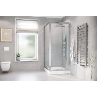 Excellent Volaro 2.0 zestaw zintegrowany termostat grzejnikowy prawy, chrom GREX.VO2.50P.CR