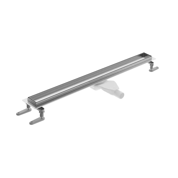 Excellent Stilio odpływ liniowy 70 cm z kołnierzem ruszt do wypełnienia płytką, stal nierdzewna INEX.1515.700.P.SNP